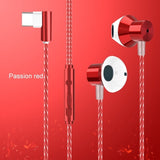 Metal Corded Headset wired Earphone Gaming WIred Headphone