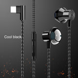 Metal Corded Headset wired Earphone Gaming WIred Headphone